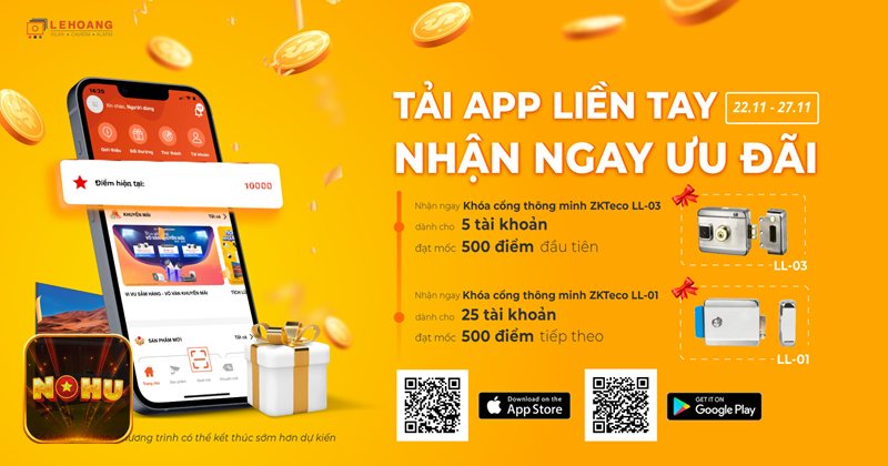 Tải App NoHu - Dung lượng bộ nhớ trống